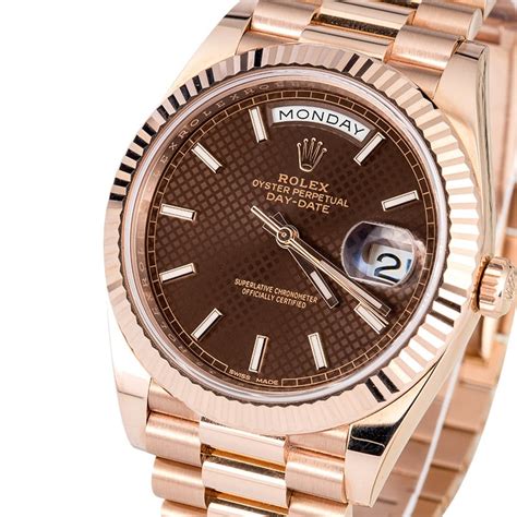 rolex ladies president rose gold|Rolex ref 228235 price.